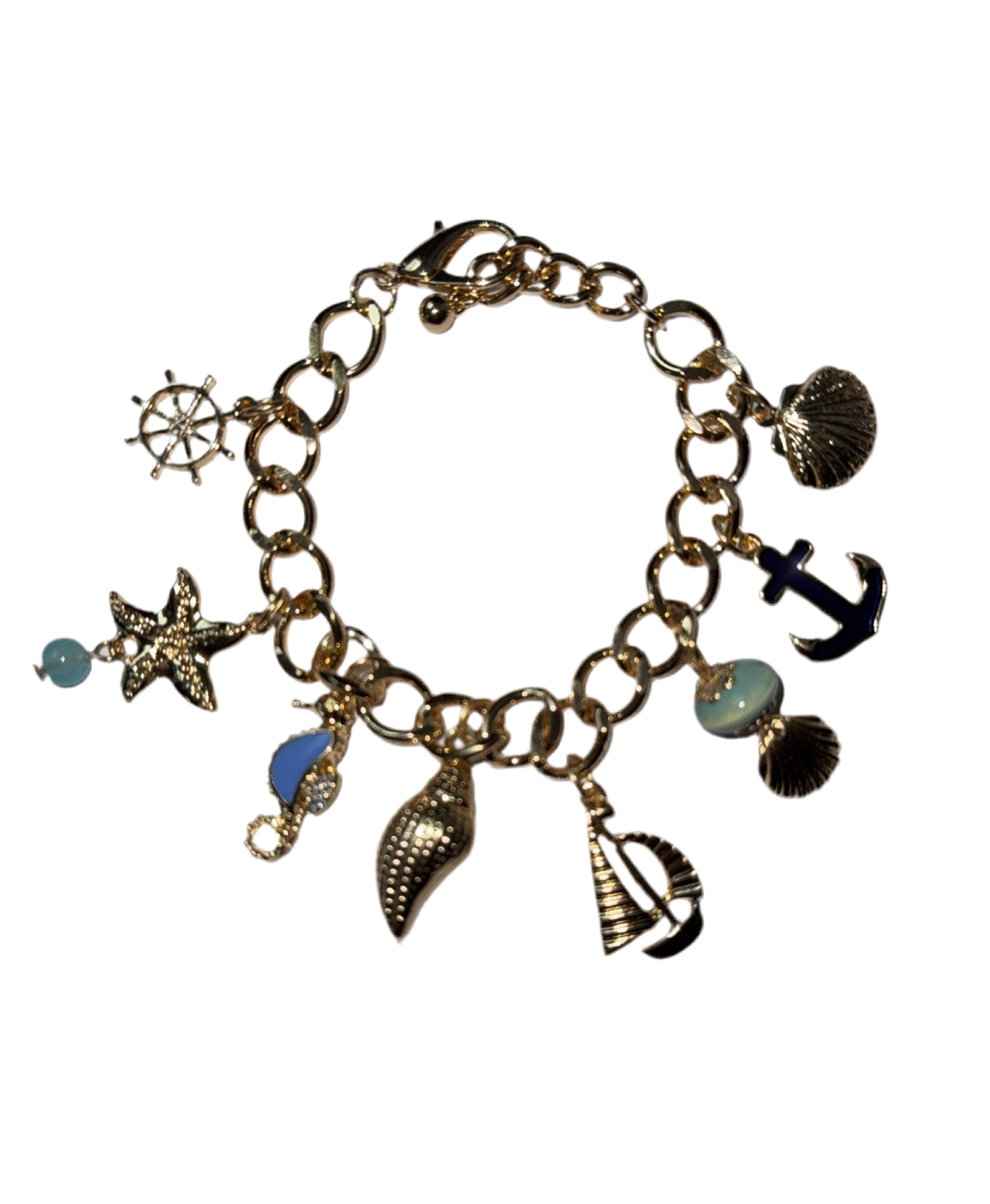 Ocean Sail Charm Bracelet