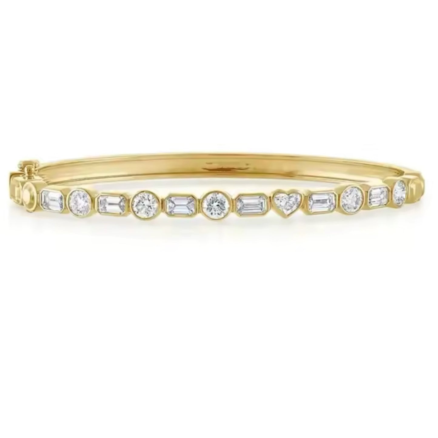 Pretty Fancy Bezel Bangle