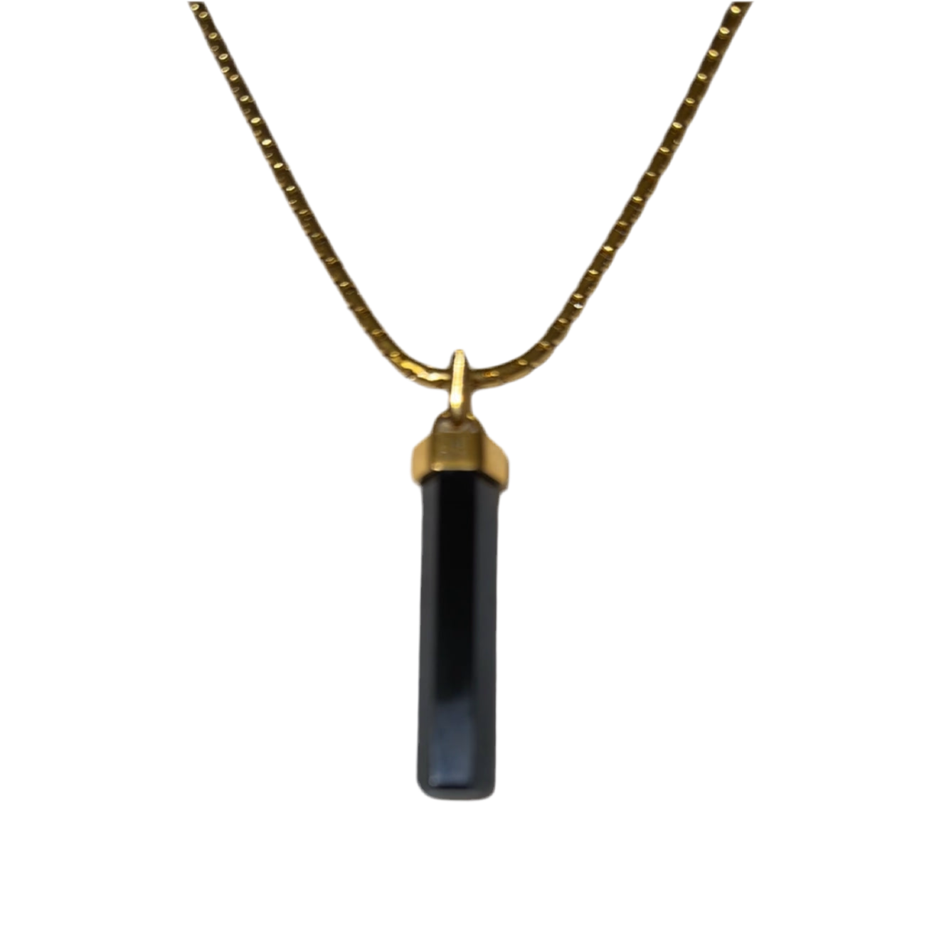 Black Crystal Necklace