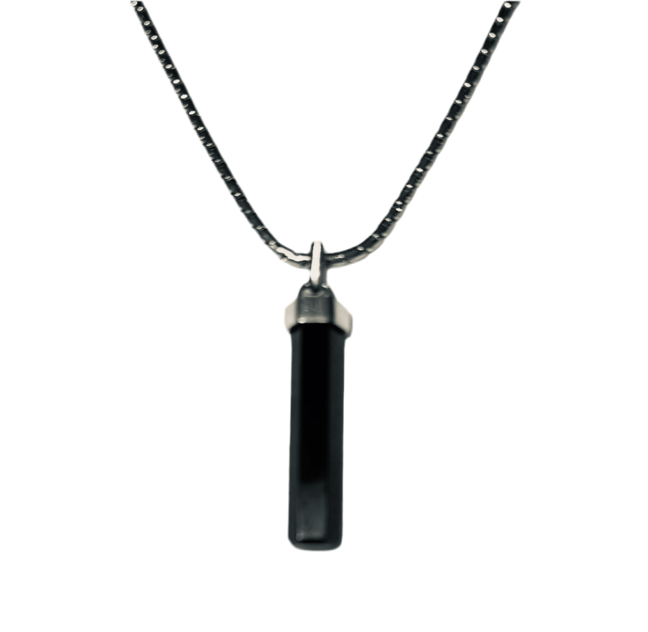 Black Crystal Necklace