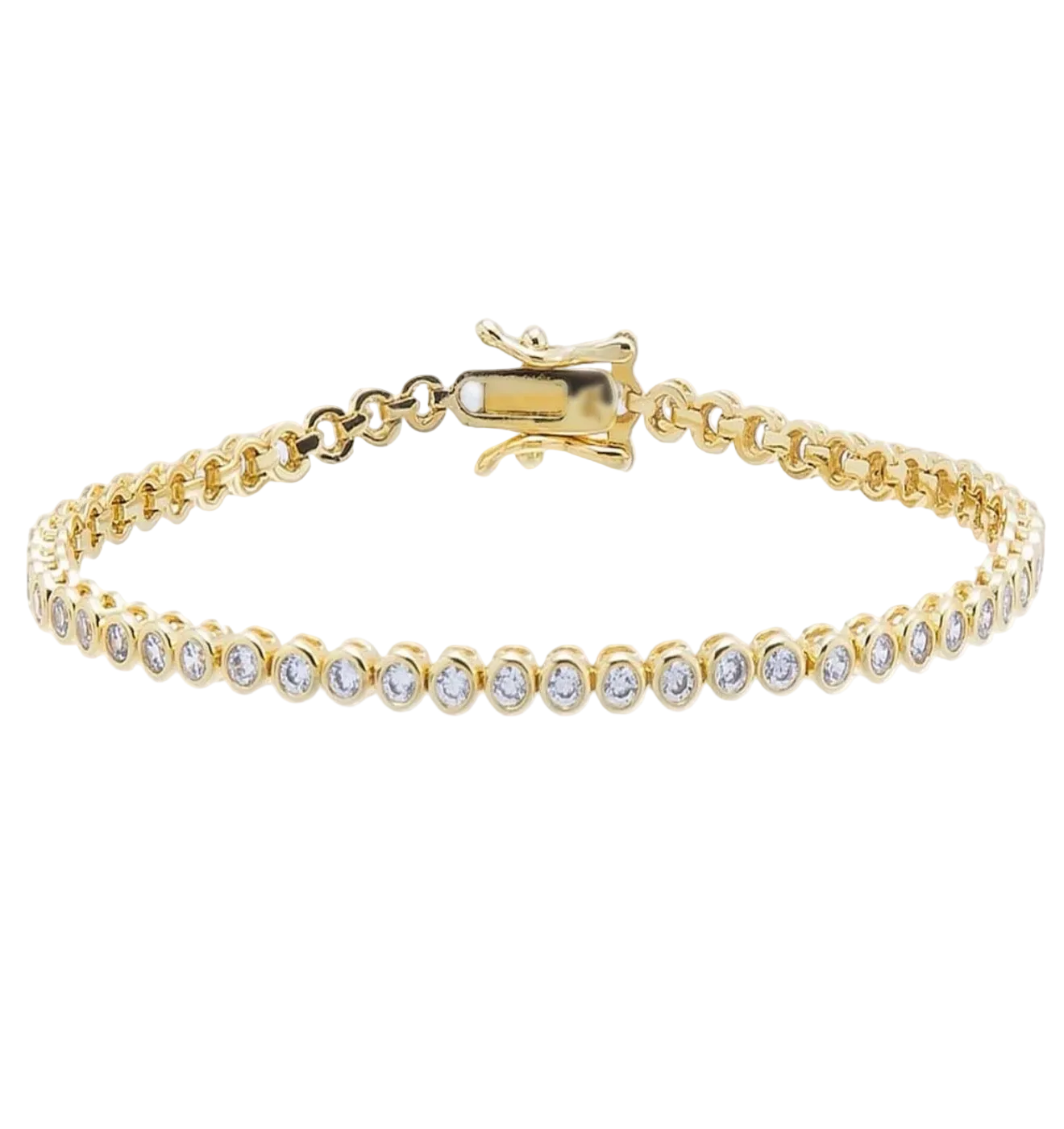 Give Em the Bezz Tennis Bracelet