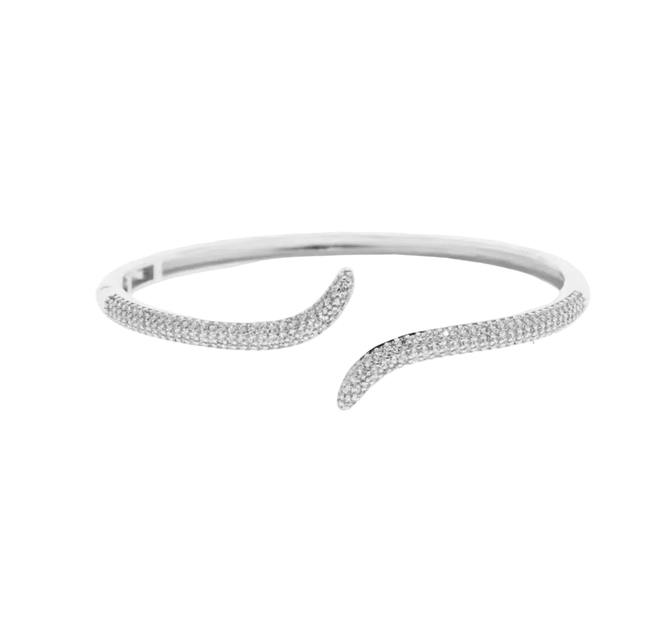 Shiny Peak Bangle Bracelet
