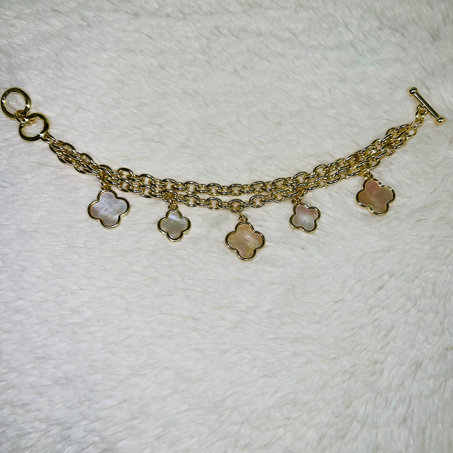 Clover Charm Bracelet