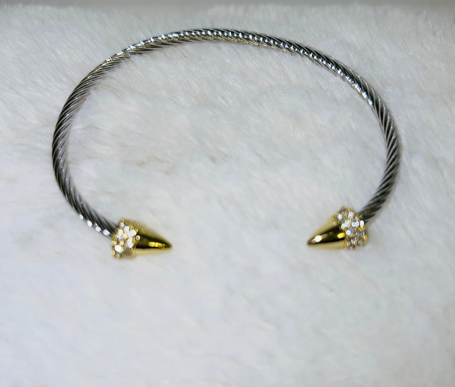 Arrow Twist Bangle