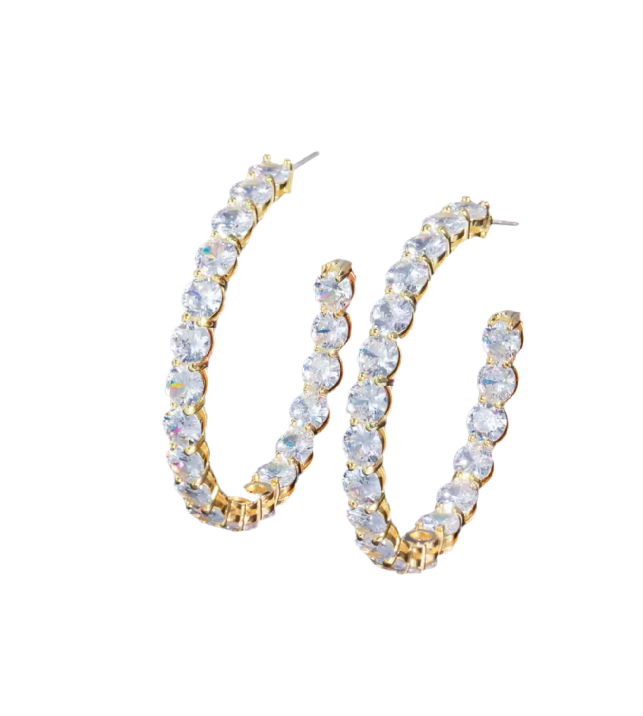 Cee Me Bling Half Hoop