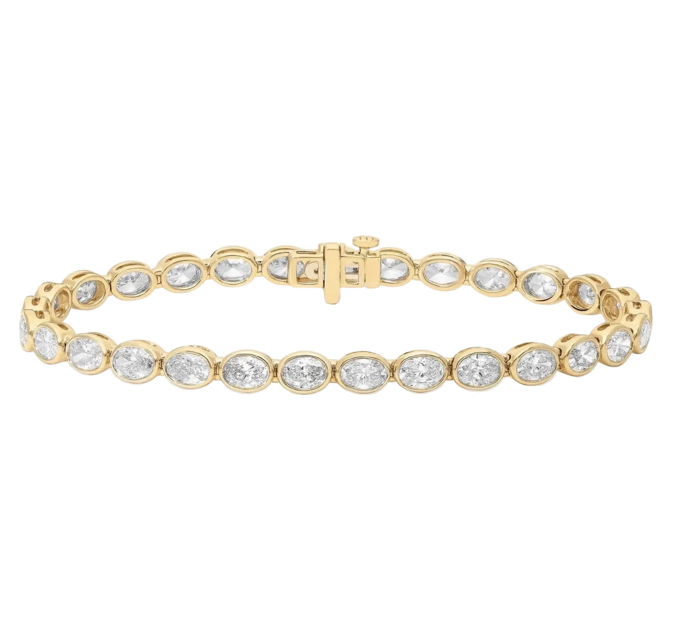 Oval The Moon Tennis Bracelet