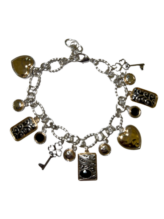 Keys to My Heart Charm Bracelet