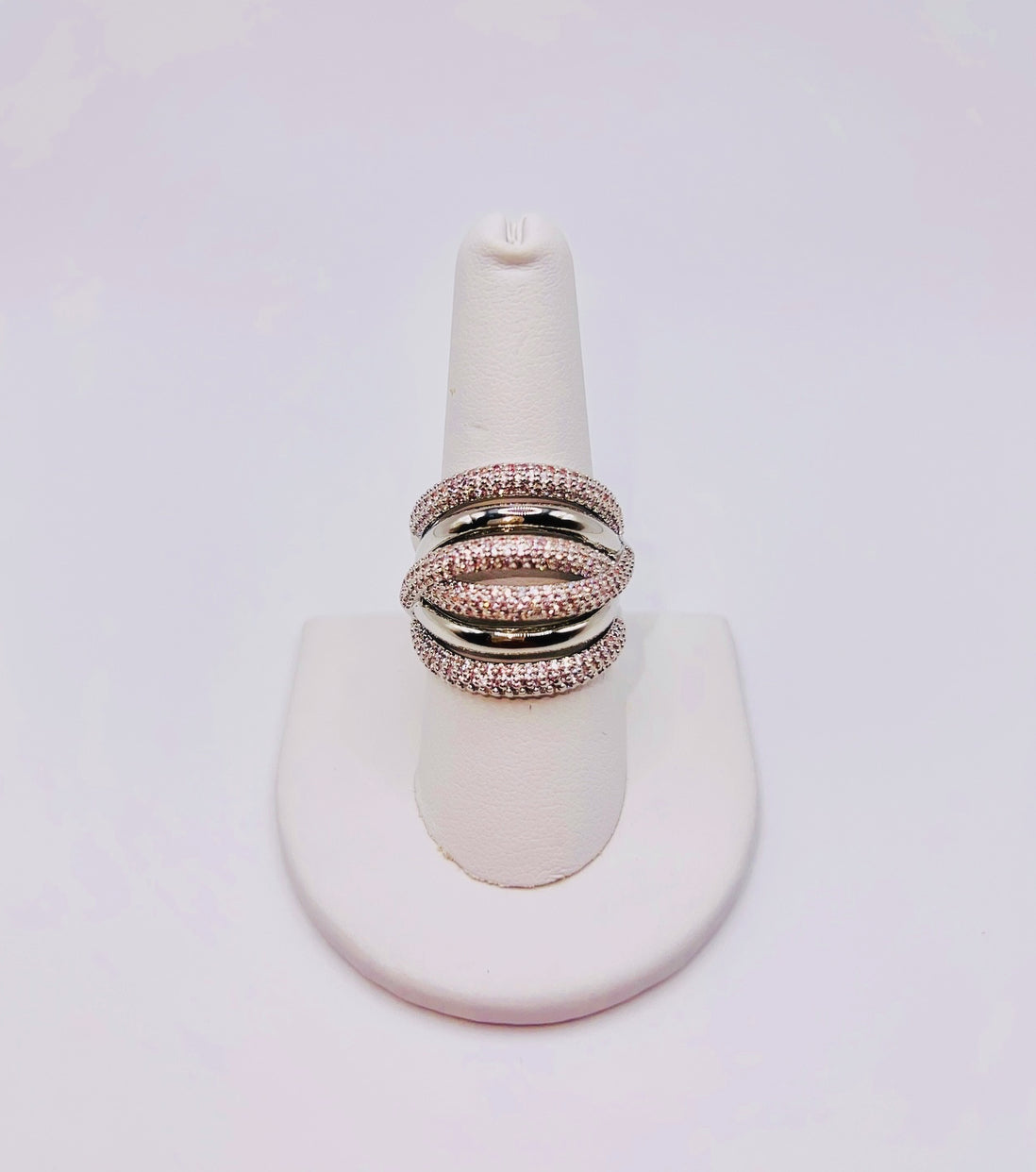 Criss Cross Cocktail Ring