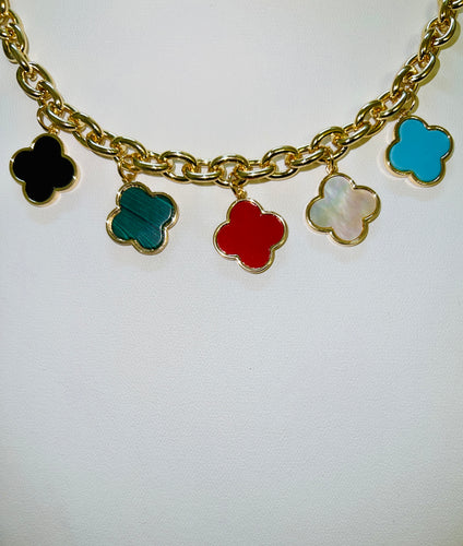 Clover Me Crazy Charm Bracelet