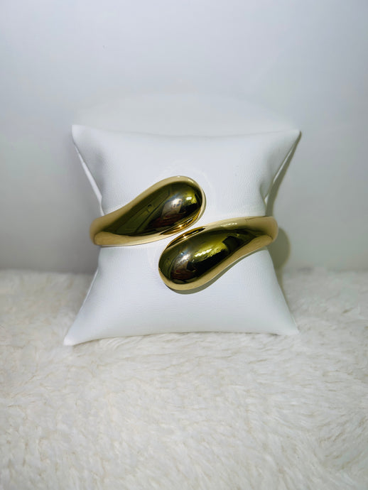 Curves & Polished Bangle