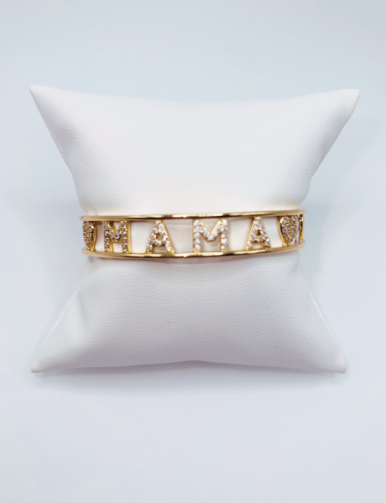 Heart My MAMA Open Bangle