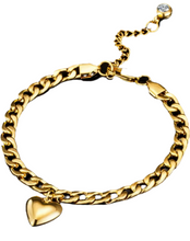 Load image into Gallery viewer, Pretty Polished Puff Heart Anklet