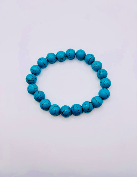 Turquoise Color Beaded Bracelet ￼