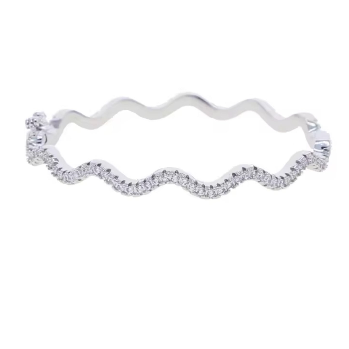 Bling Wave Bangle