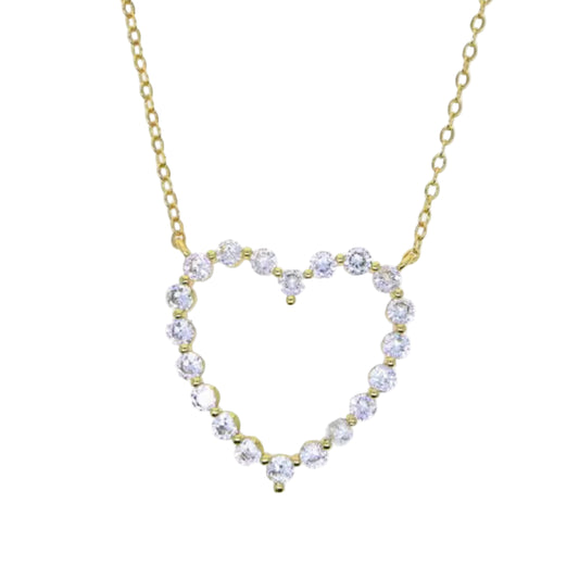 Open Heart Necklace
