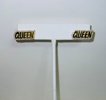 Load image into Gallery viewer, Queen Bling Stud Earrings