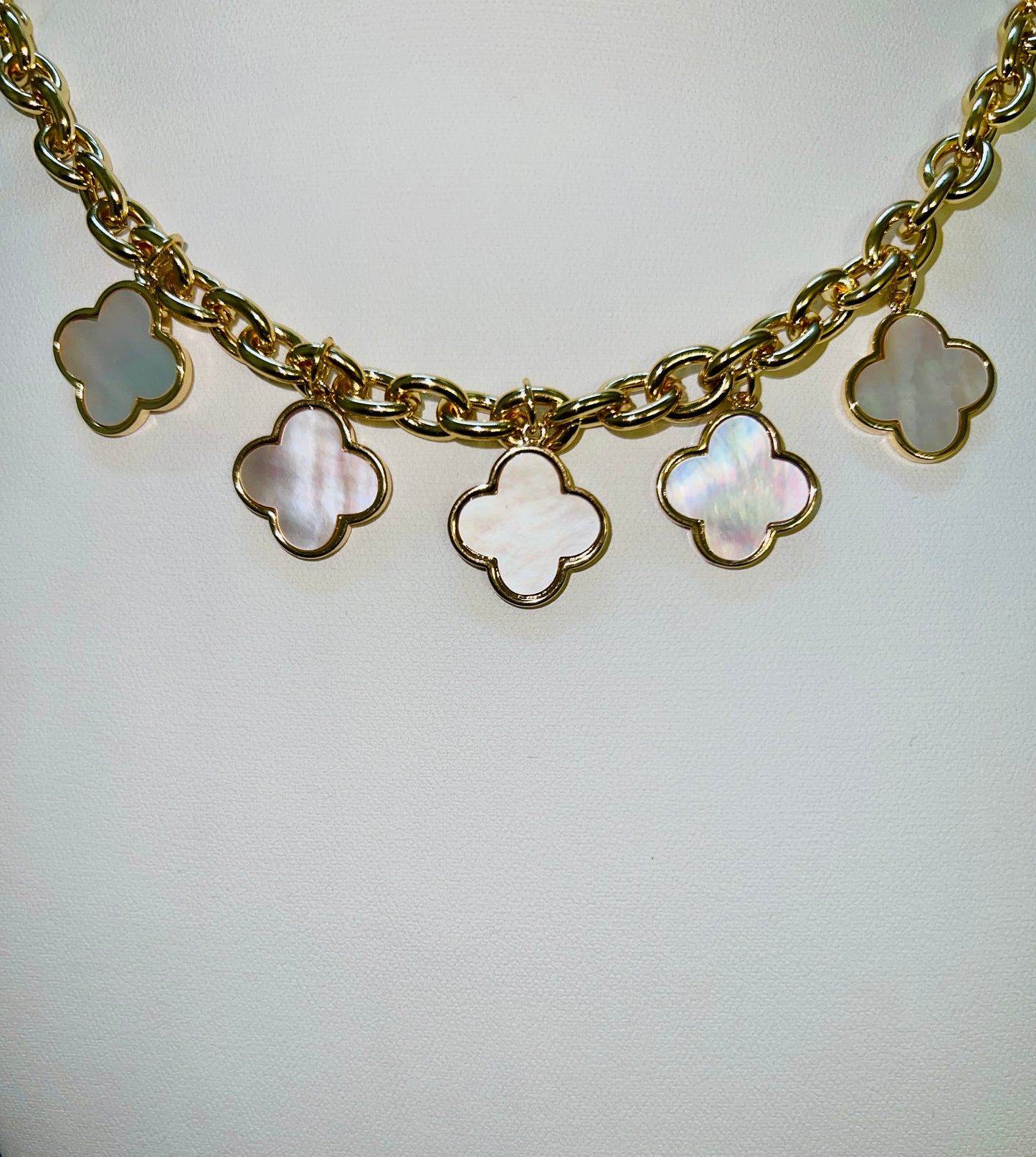 Clover Me Crazy Charm Bracelet