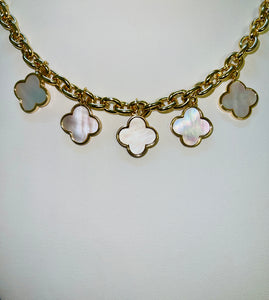 Clover Me Crazy Charm Bracelet