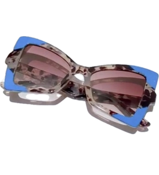 Blue Butterfly Shades