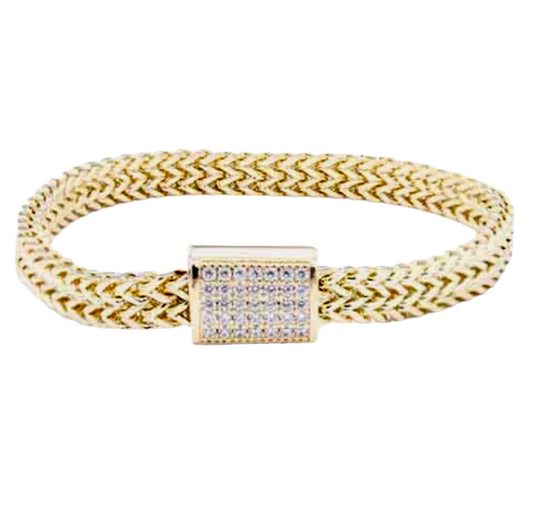 Square Up Mesh Bracelet