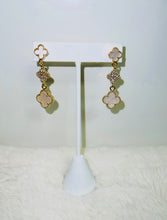 Load image into Gallery viewer, Cute Clovers Dangle Earrings