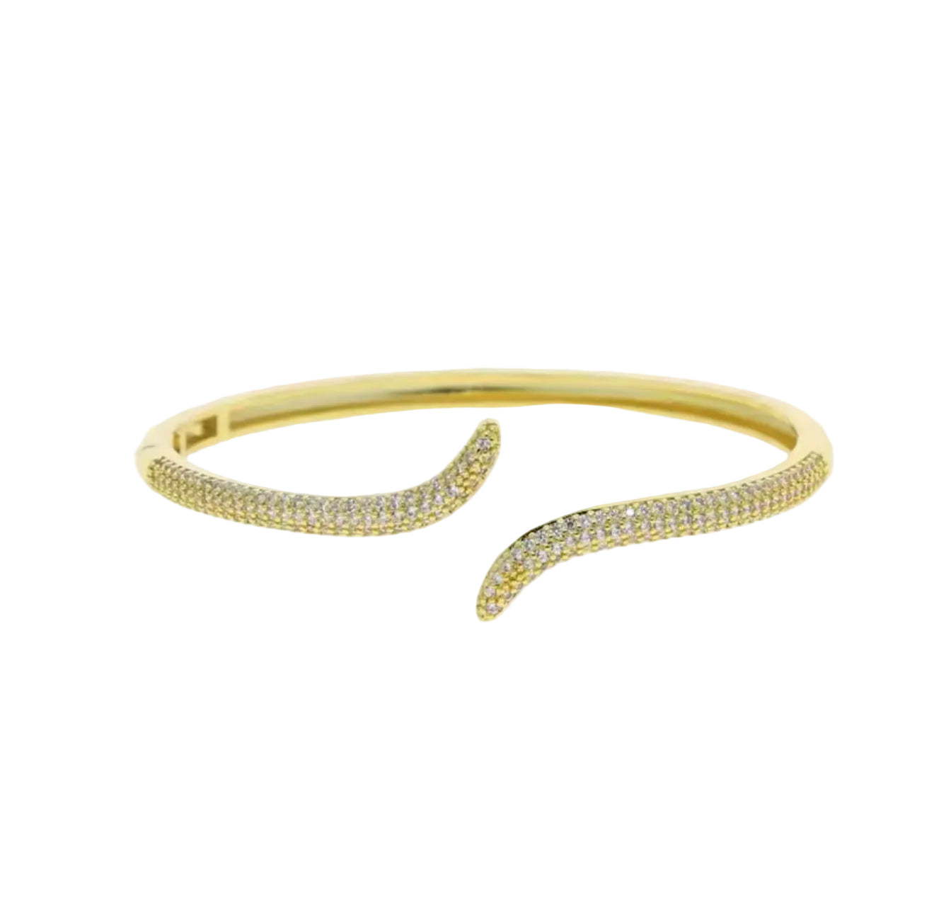 Shiny Peak Bangle Bracelet