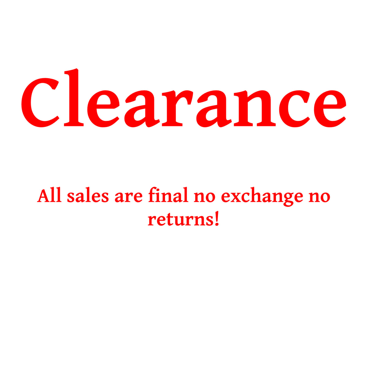 Clarence Merchandise ￼