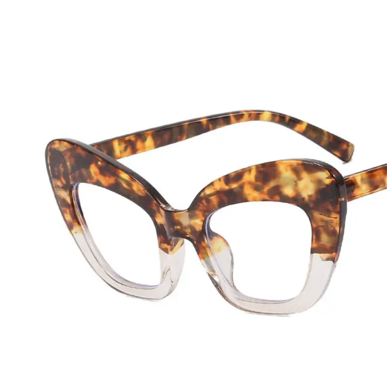 Big Cat Eye Eyeglass Frame