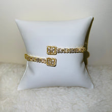 Load image into Gallery viewer, Bling Ice Baguette Bangle