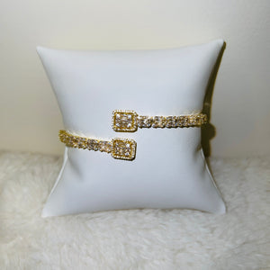 Bling Ice Baguette Bangle