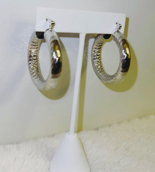 D/C Hoop Earrings