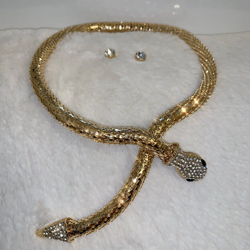 Snake Mesh Necklace