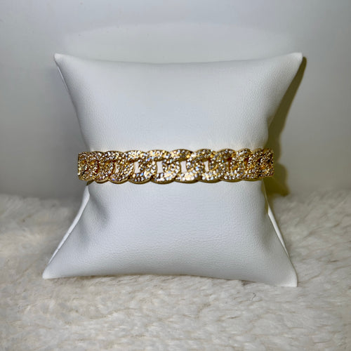 Shiny Link Chain Bangle