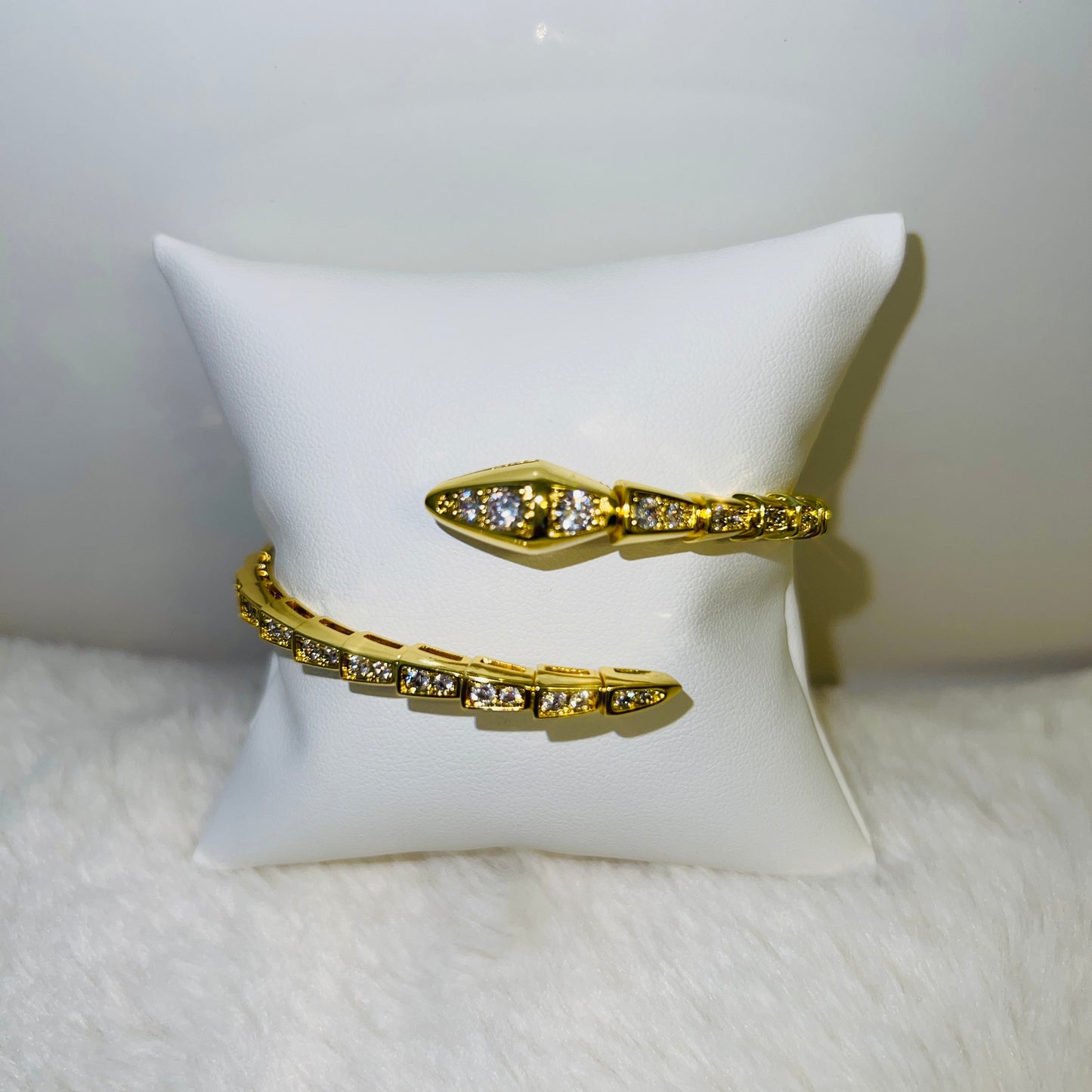 Snake & Shine Open Bangle