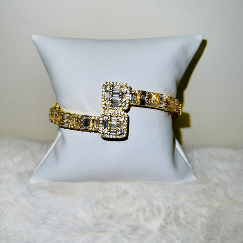 Ice Baguette Bangle