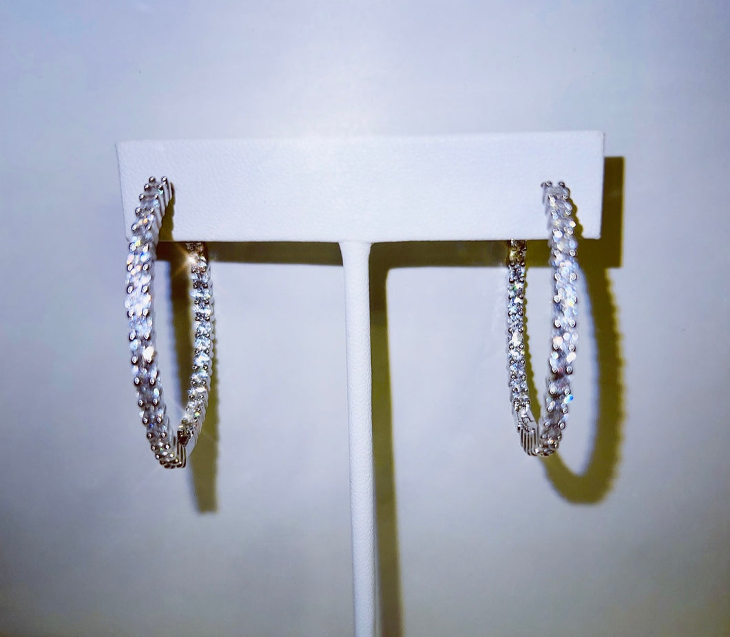 Crystal Delight Hoops