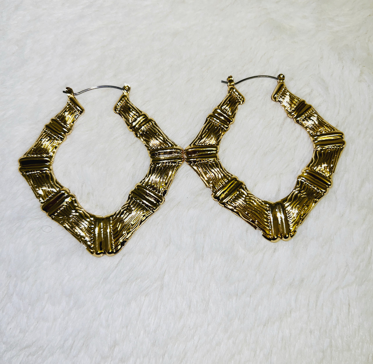 Bamboo Bar Hoops