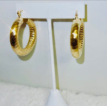 Load image into Gallery viewer, D/C Hoop Earrings