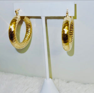 D/C Hoop Earrings